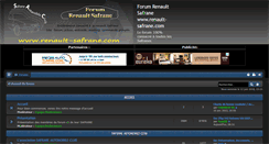 Desktop Screenshot of forum.renault-safrane.com